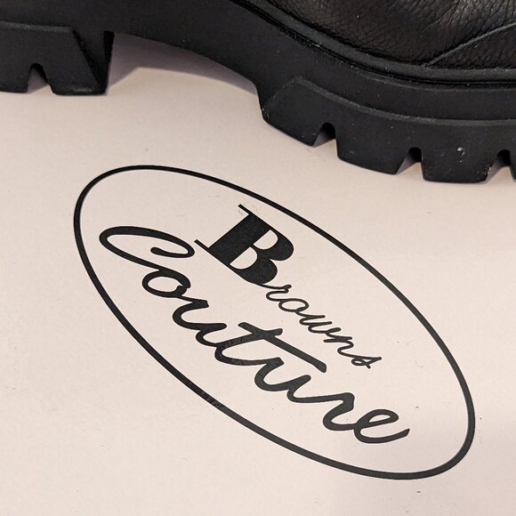 Browns Couture Trillium Lace-Up Boots (10 US) - Picture 7 of 8